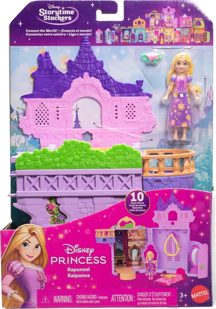 Disney Prinsesser - Lille Dukke - Rapunzel Pusleslot Legesæt