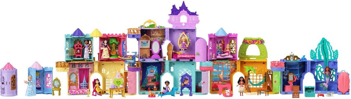 Disney Prinsesser - Lille Dukke - Rapunzel Pusleslot Legesæt