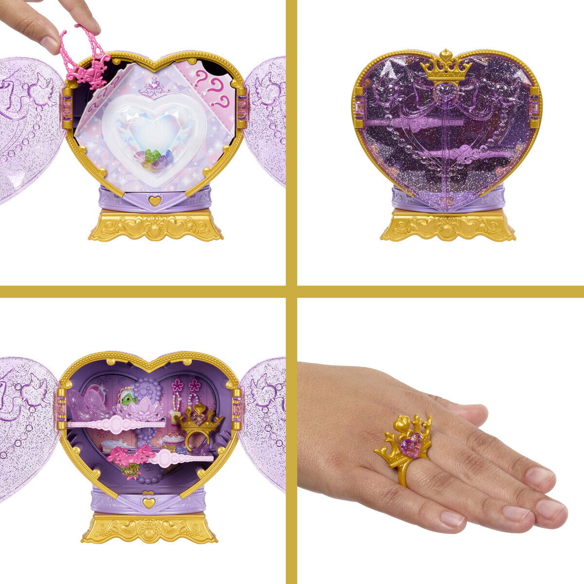 Disney Princess - Rapunzel Jewel Reveal Dukke - Mattel Jlk28