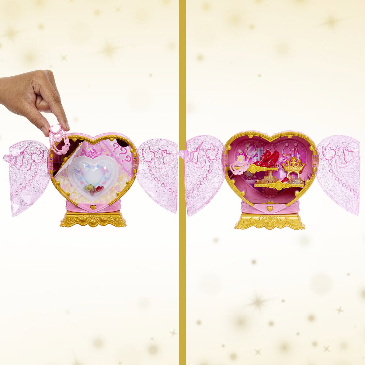 Disney Princess - Rapunzel Jewel Reveal Dukke - Mattel Jlk28