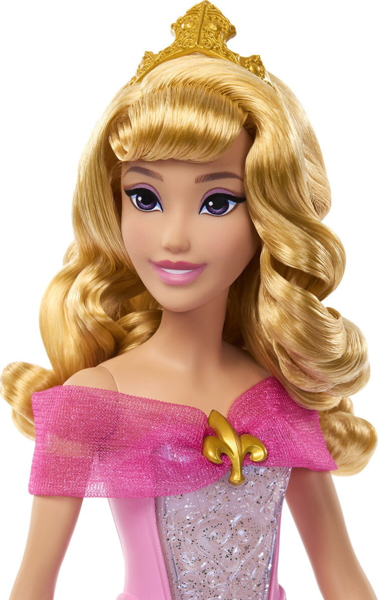 Disney Princess - Aurora Pink To Blue Dress Dukke - Mattel Jlk24