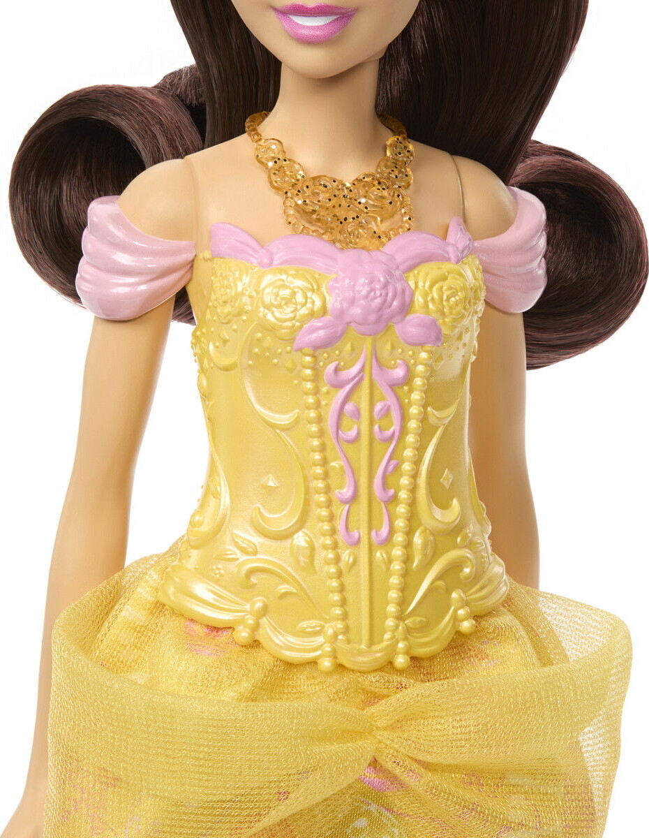 Disney Princess - Belle 2-I-1 Dukke - Mattel Jfj82