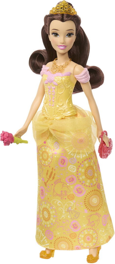 Disney Princess - Belle 2-I-1 Dukke - Mattel Jfj82