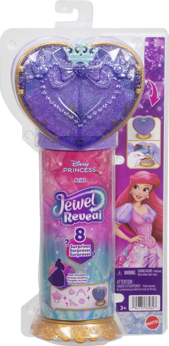 Disney Princess - Ariel Dukke - Jewel Reveal - Mattel Jhl49