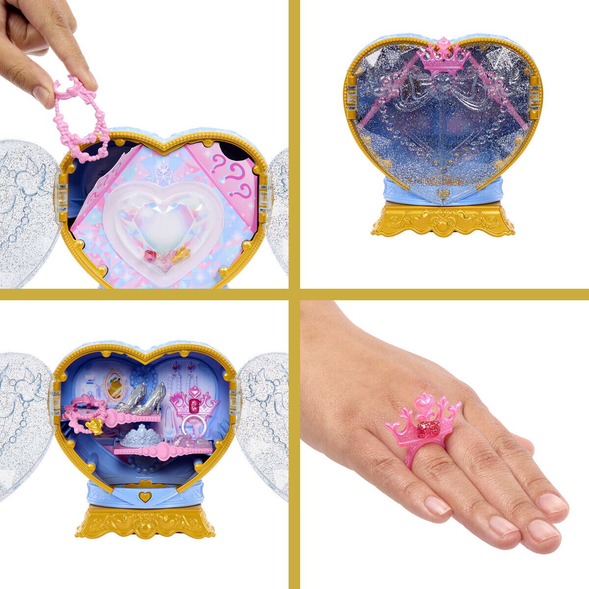 Disney Princess - Askepot Dukke - Jewel Reveal - Mattel Jhl50