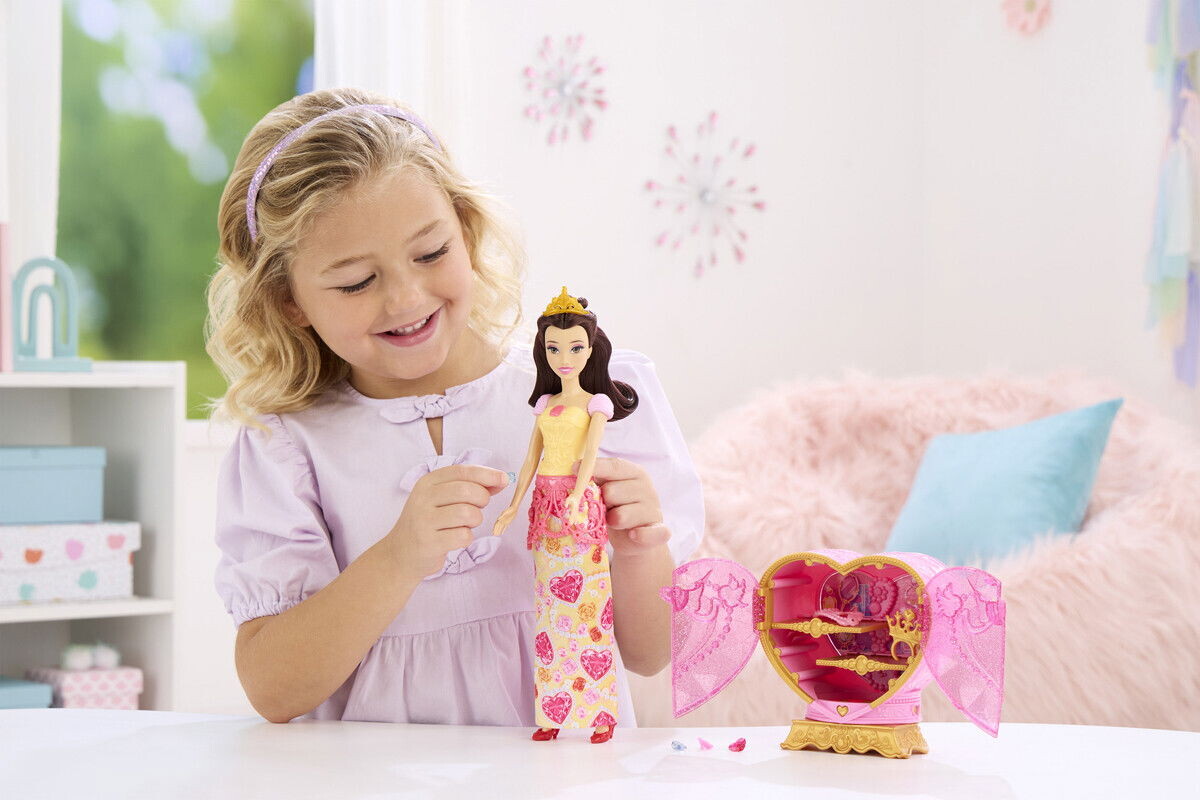 Disney Princess - Belle Dukke - Jewel Reveal - Mattel Jhl51