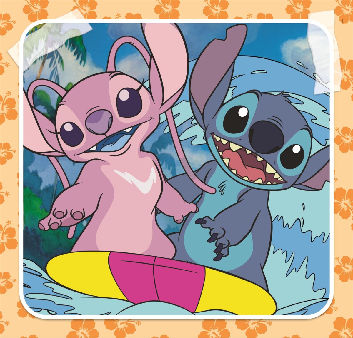Disney Puslespil - Stitch - 3X48 Brikker - Clementoni