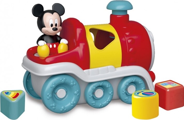 Mickey Mouse - Puttekasse - Tog - Disney Baby - Clementoni