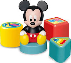 Mickey Mouse - Puttekasse - Tog - Disney Baby - Clementoni