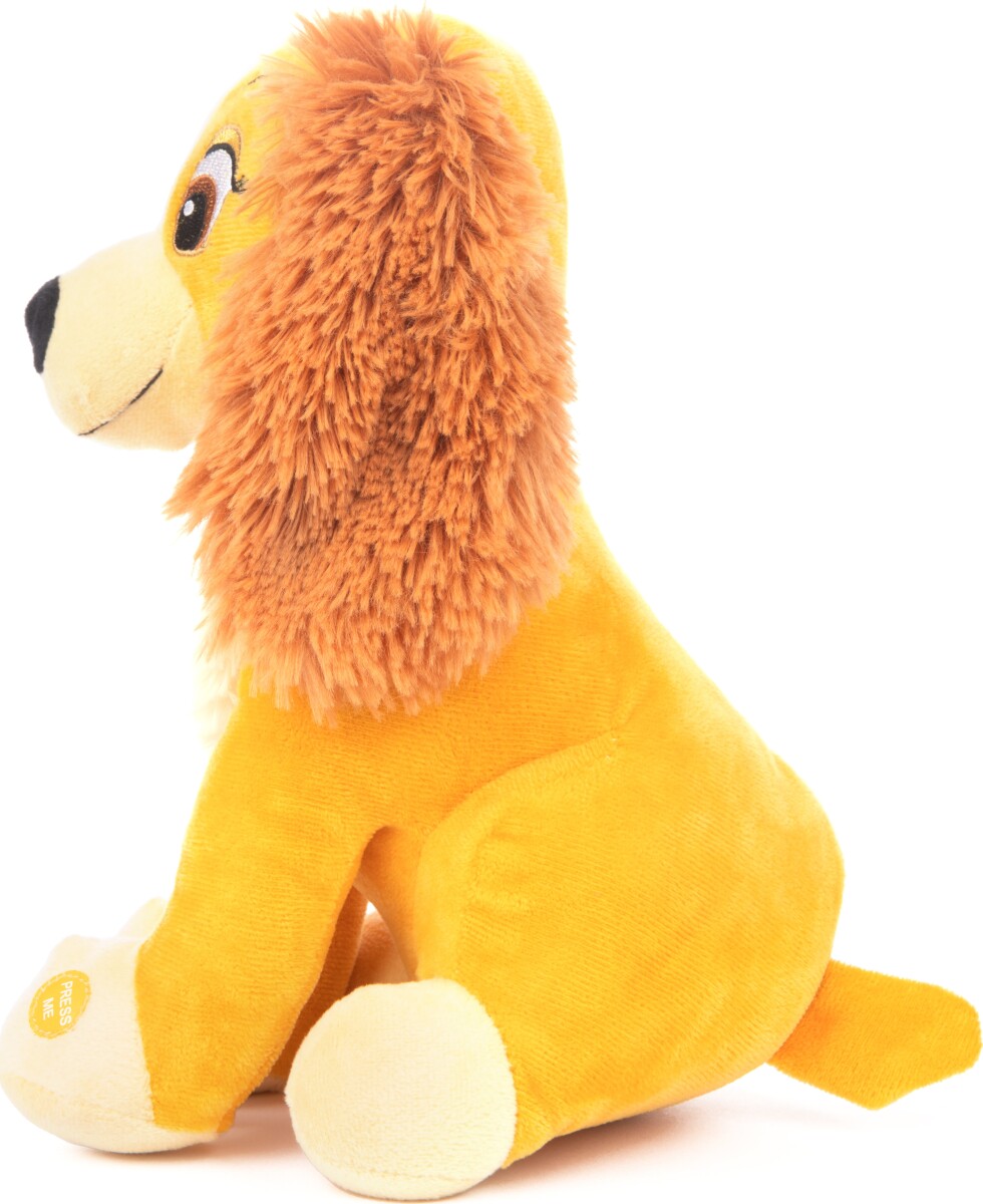 Disney Bamse Med Lyd - Lady - Lady Og Vagabonden - Siddende - 20 Cm