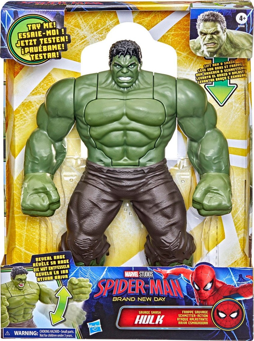 Disney - Spider-Man Movie Hulk Rage Fig 30Cm