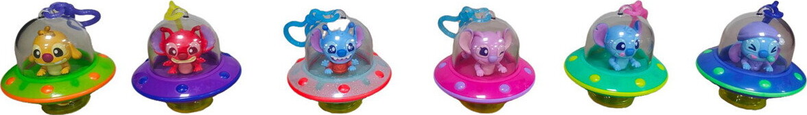 Disney Stitch - Clip On Figurer Assorterede