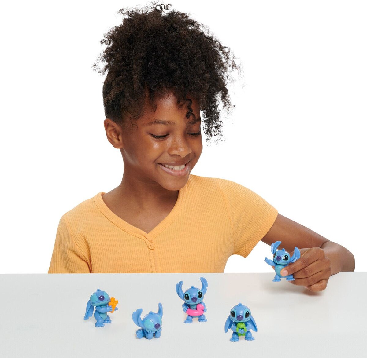 Stitch Figurer - Disney - 5-Pak - 5 5 Cm