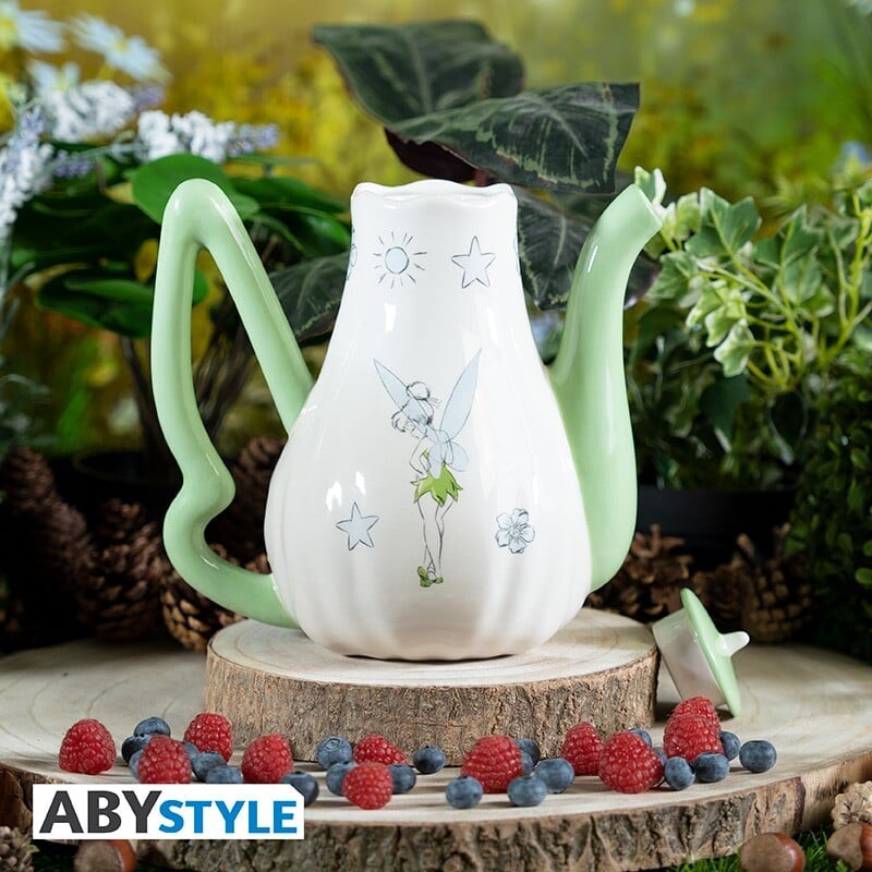 Disney - Teapot - With Tinkerbell Cups Set