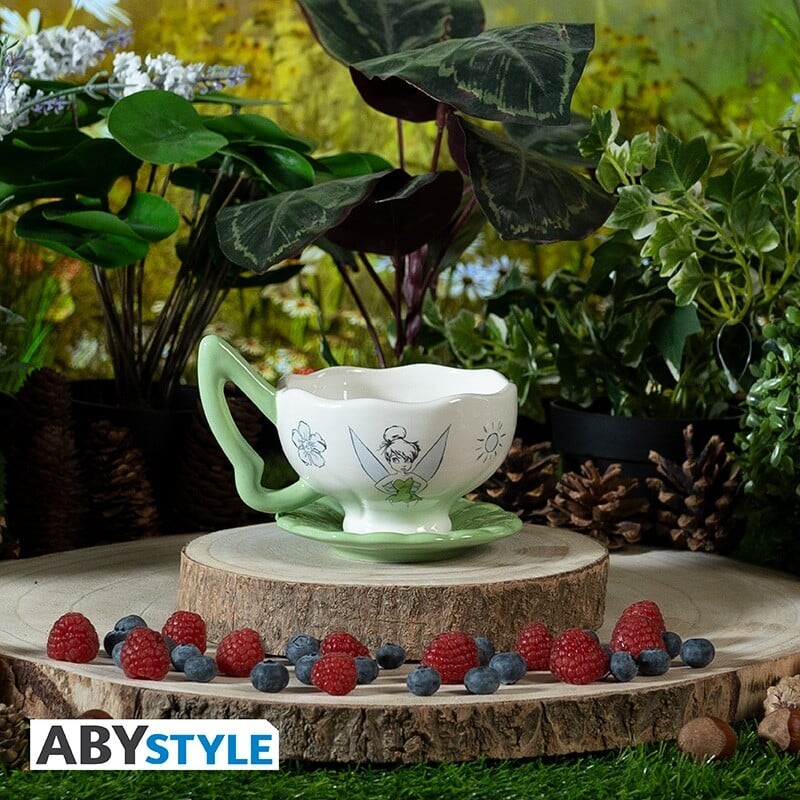 Disney - Teapot - With Tinkerbell Cups Set