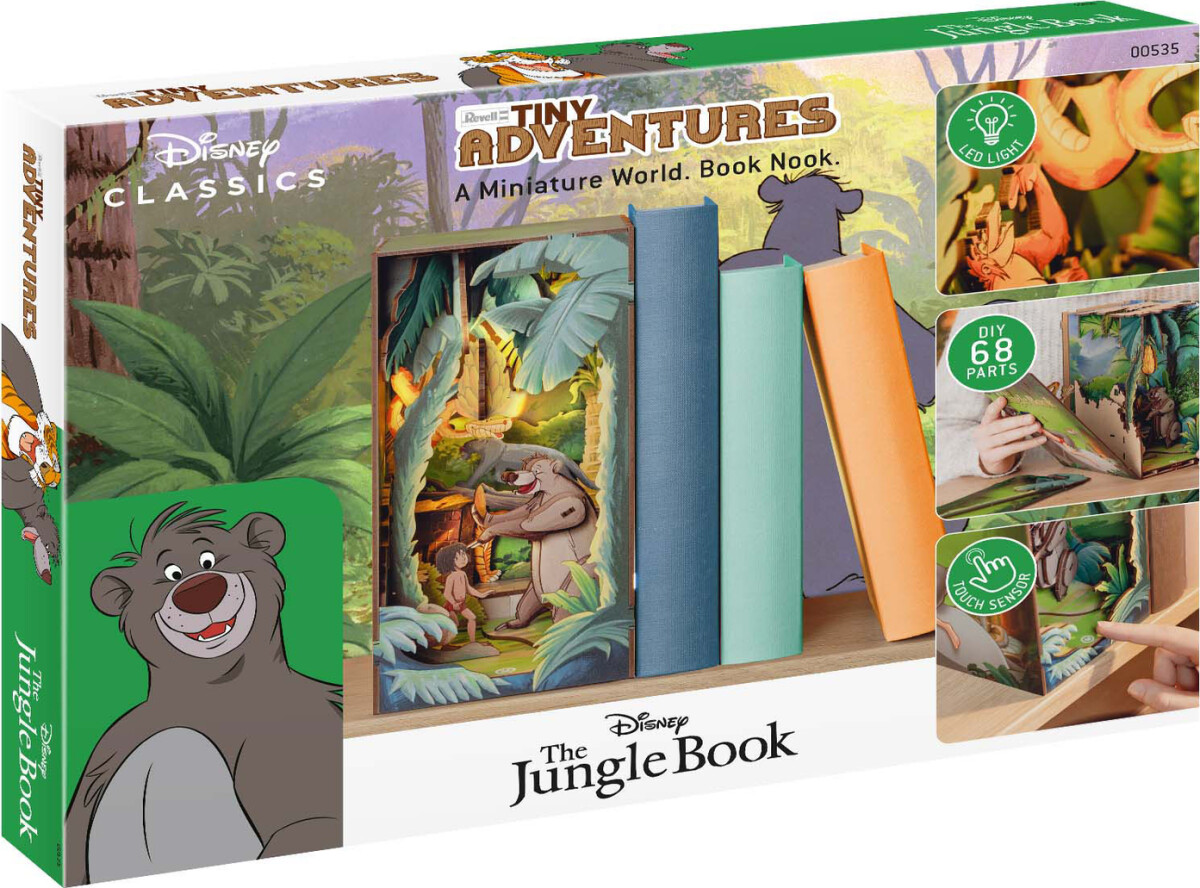 Revell - Book Nook - Junglebogen - Tiny Adventures - 00535