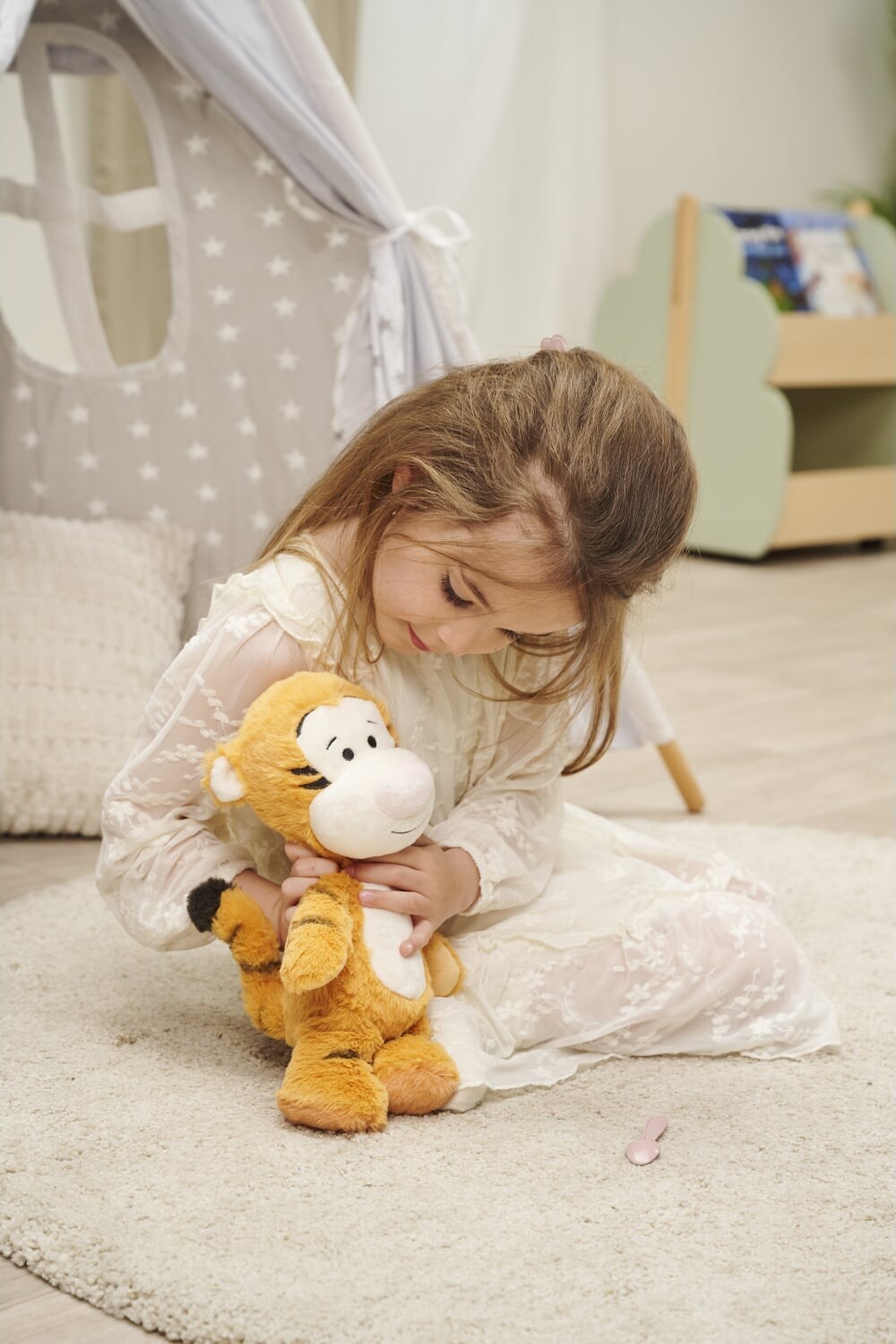 Tigerdyret Bamse - Peter Plysh - 25 Cm