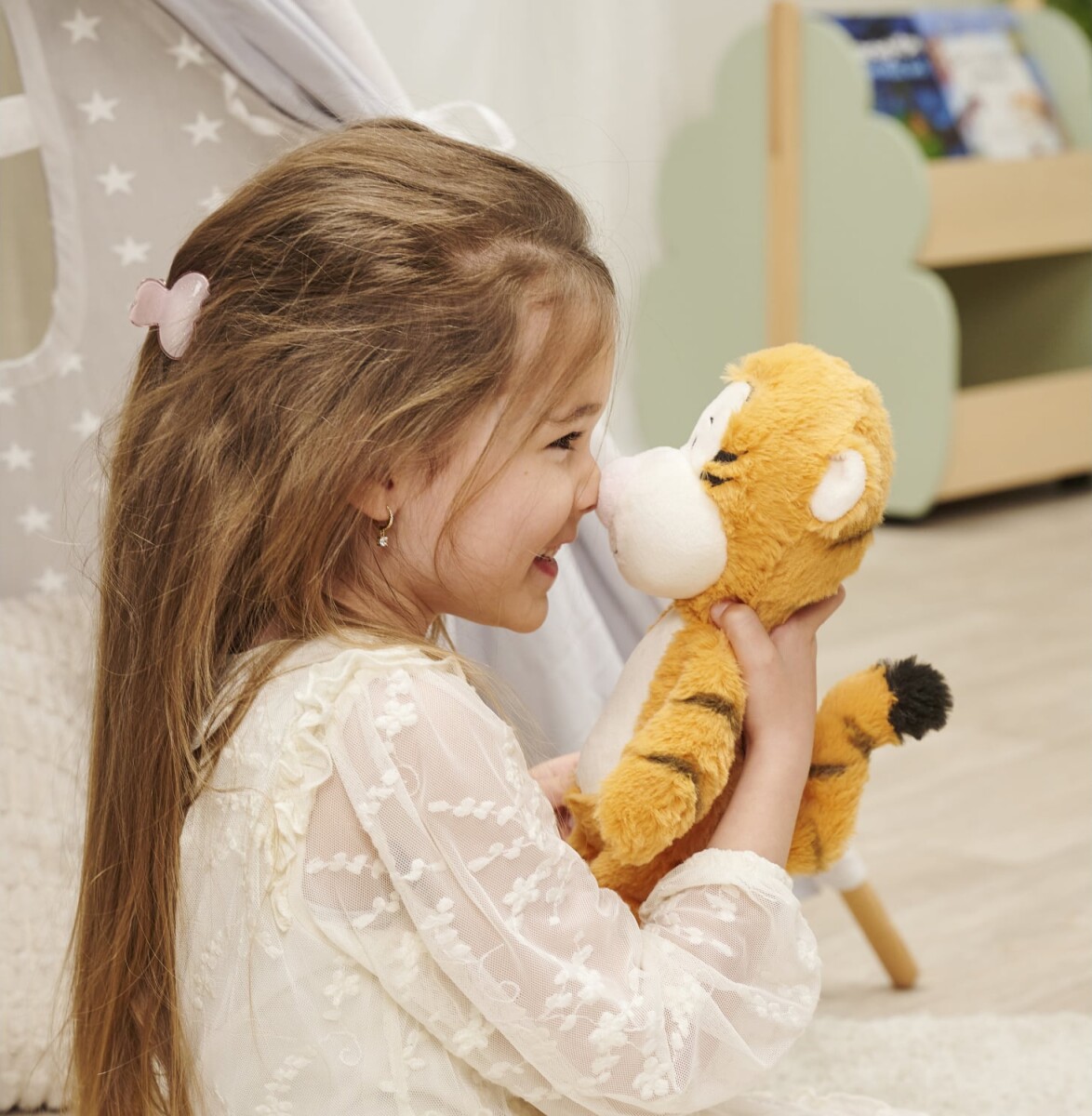 Tigerdyret Bamse - Peter Plysh - 25 Cm