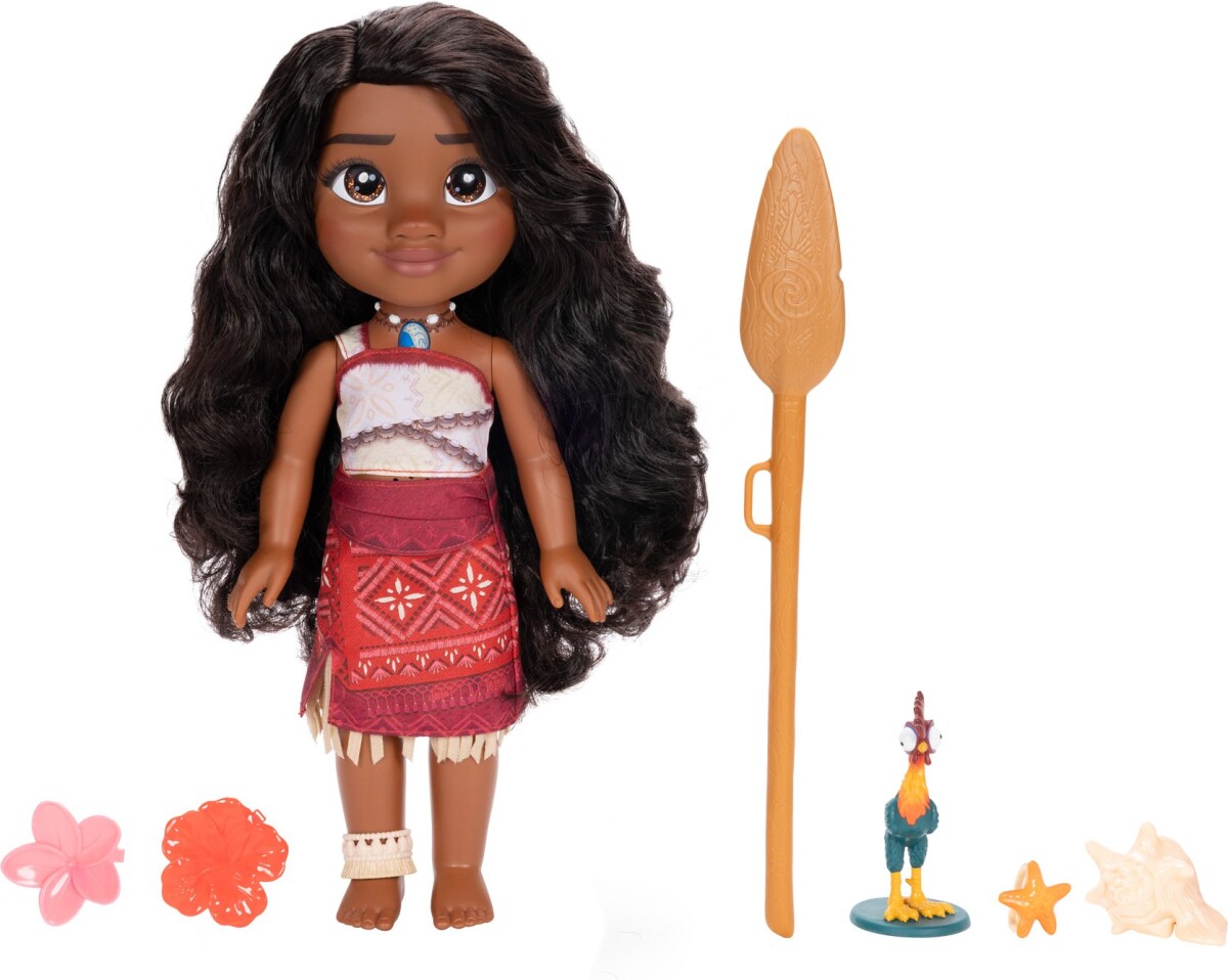 Disney Vaiana - Syngende Ven - Vaiana Dukke 38Cm