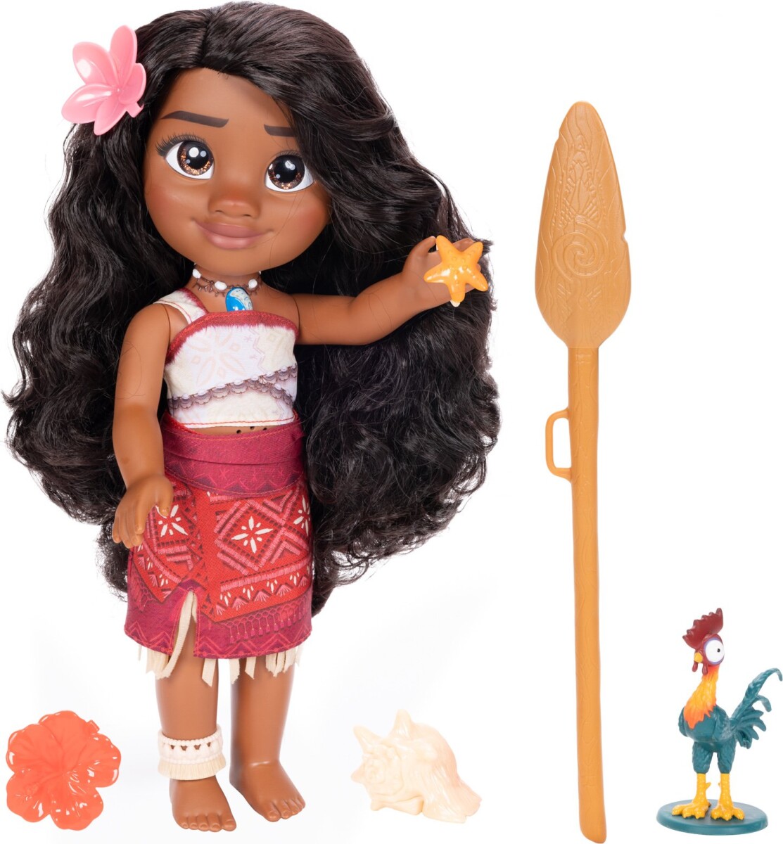 Disney Vaiana - Syngende Ven - Vaiana Dukke 38Cm