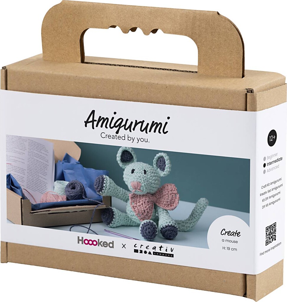 Diy Kit Amigurumi - Mus - Mint