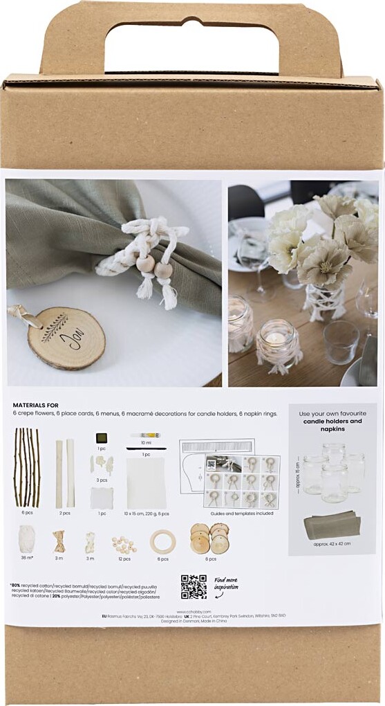 Diy Kit Bordpynt - Natur