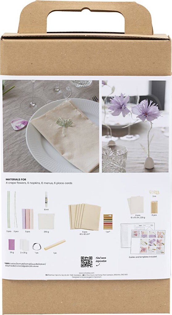 Diy Kit Bordpynt - Pastelfarver