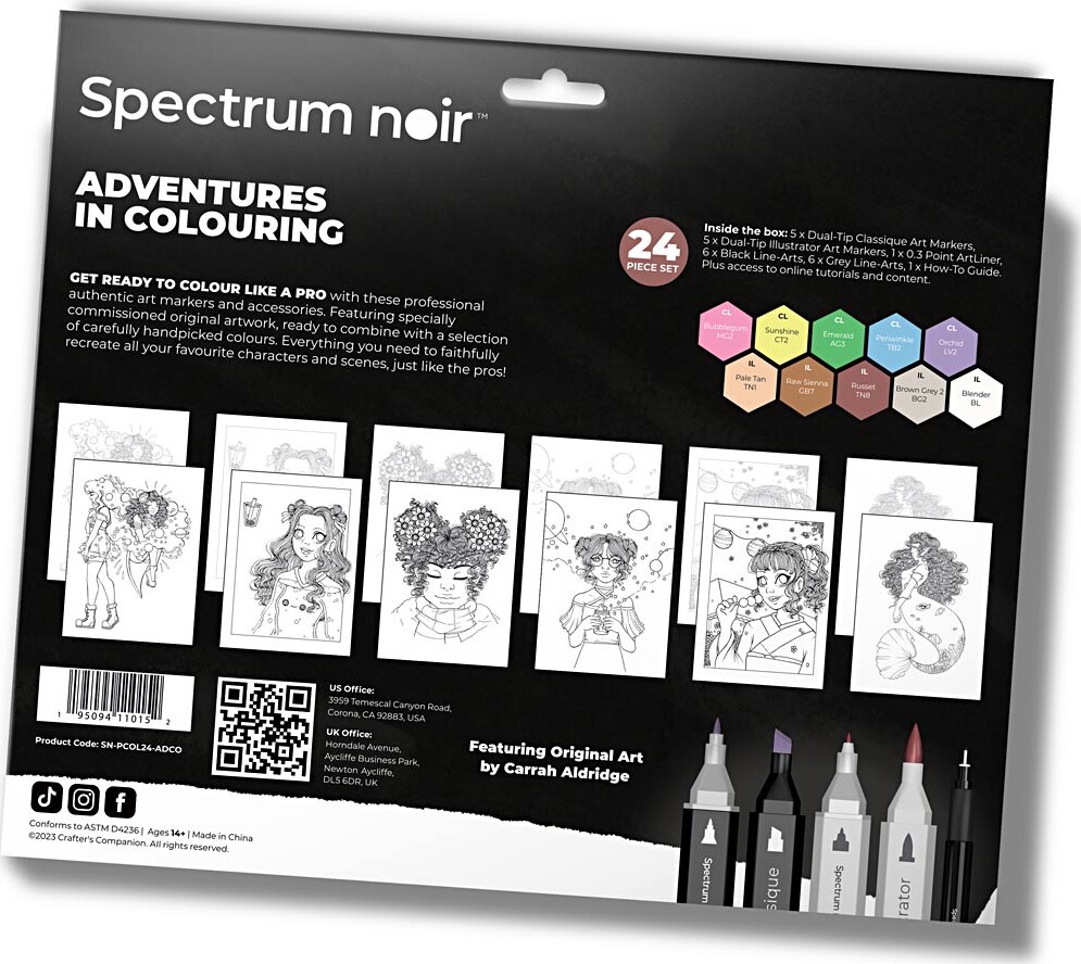 Diy Kit Illustration - Eventyrlig Farvelægning - Assorterede Farver