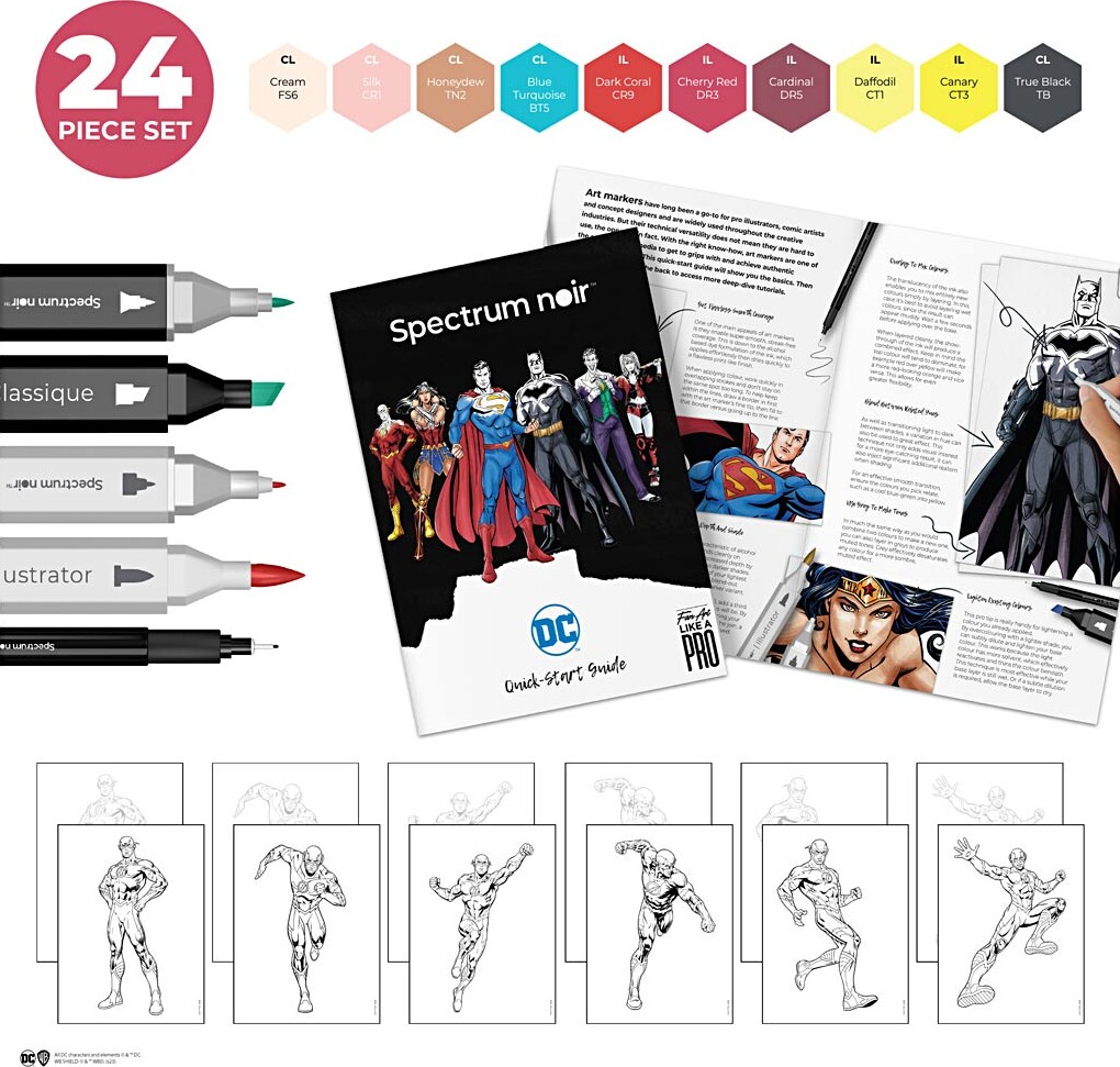 Diy Kit Illustration - Flash - Assorterede Farver
