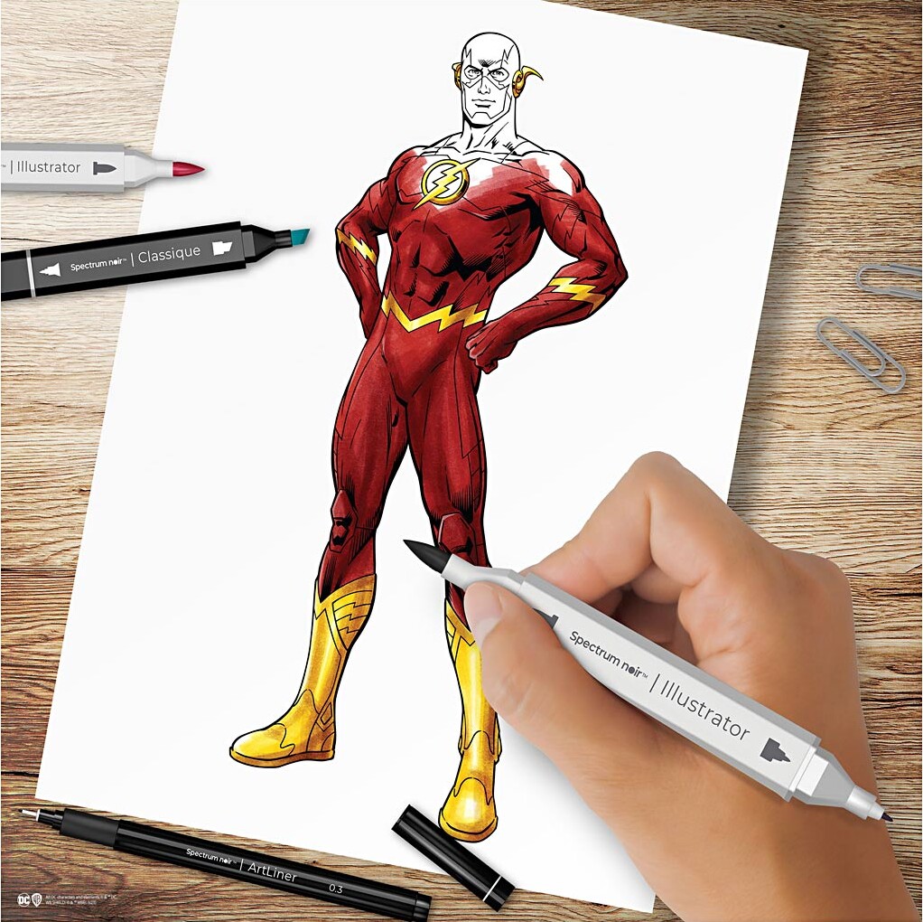 Diy Kit Illustration - Flash - Assorterede Farver