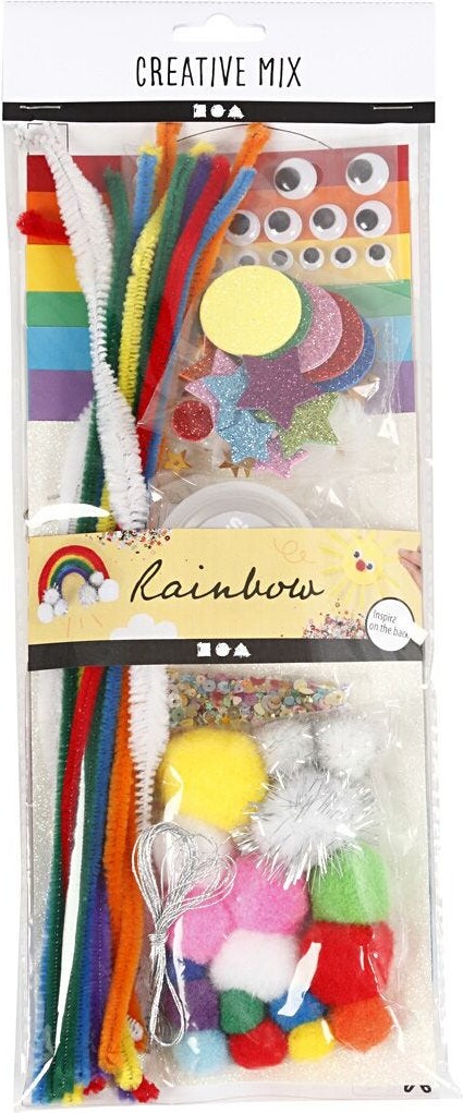 Kreativt Diy Sæt - Regnbue