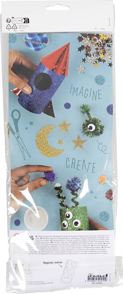 Kreativt Diy Sæt - Verdensrummet