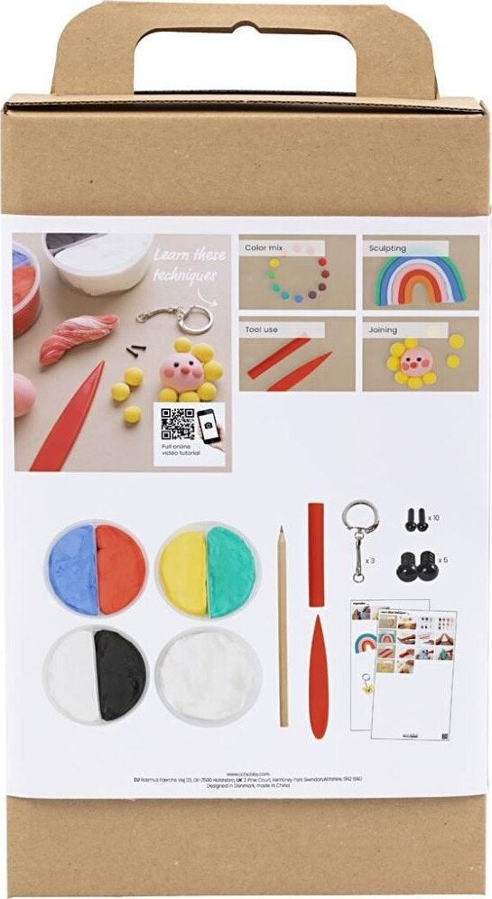 Modellervoks Diy Sæt - Fantasifigurer