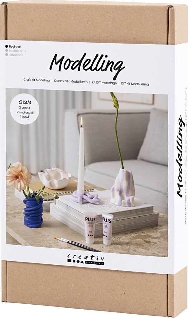 Diy Kit Modellering - Krukker Og Vaser