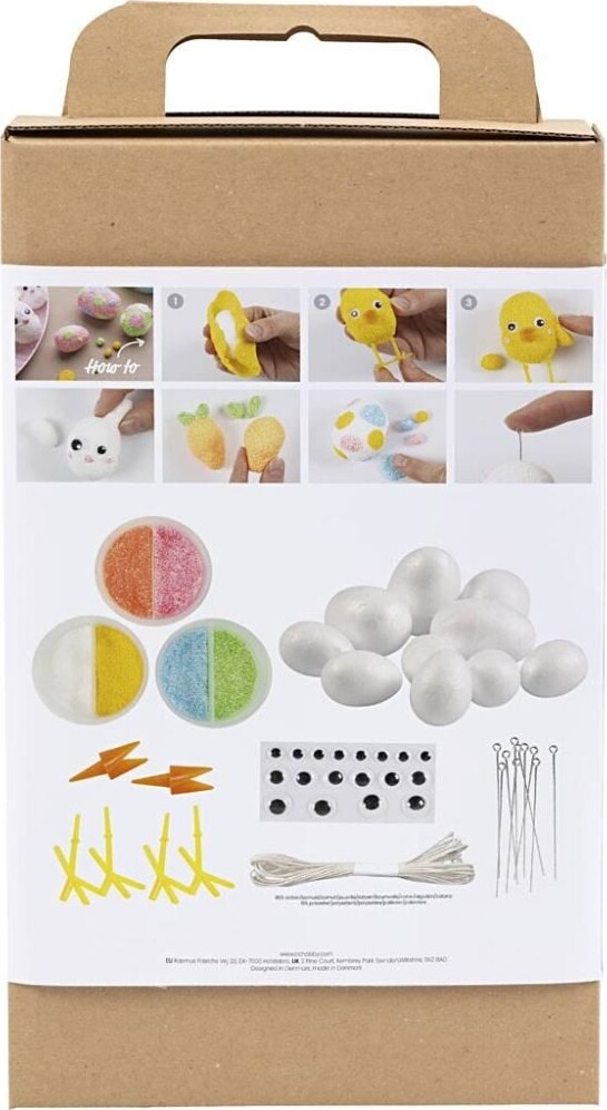 Modellervoks Diy Sæt - Påskefigurer