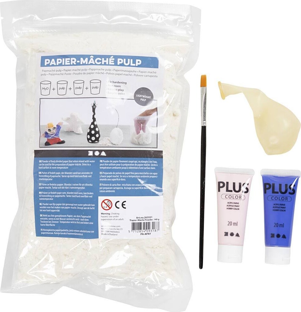 Diy Kit Modellering - Vase Og Skål