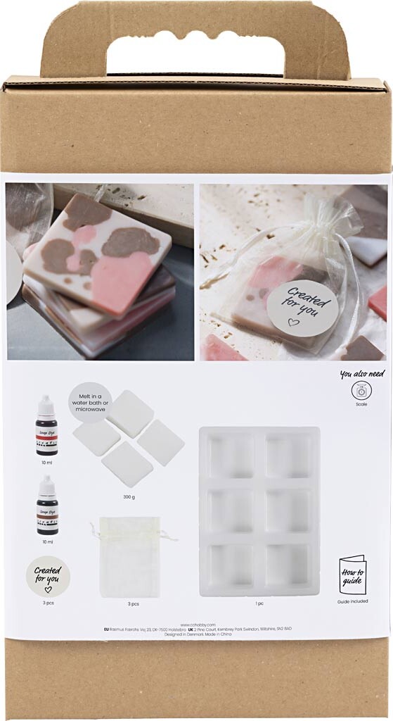 Diy Kit Sæbefremstilling - Firkanter