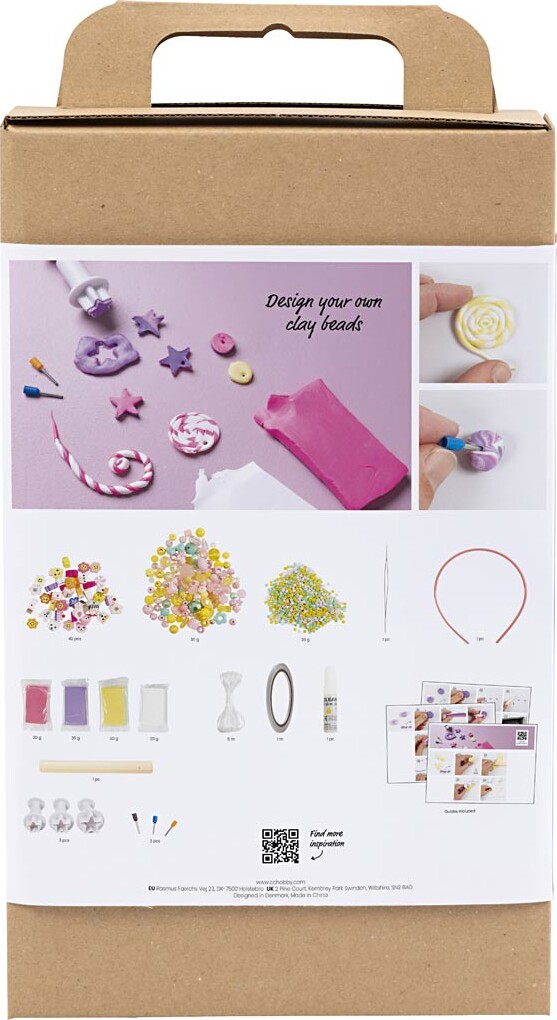 Diy Kit Smykker Børn - Assorterede Farver