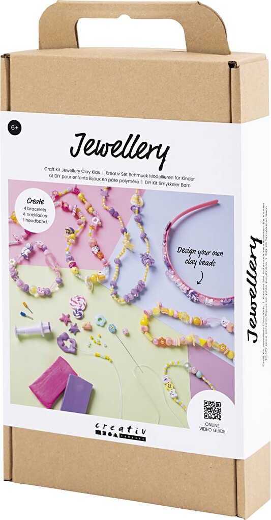 Diy Kit Smykker Børn - Assorterede Farver