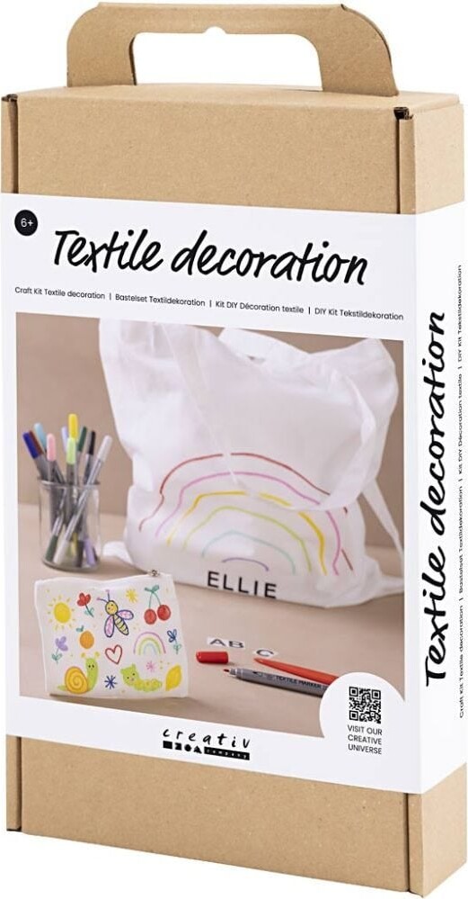 Tekstil Tryk Og Tusser Diy Kit