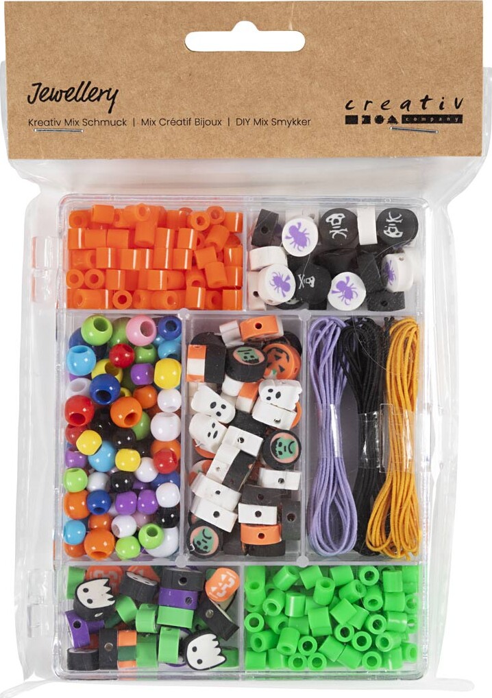 Diy Mix Smykker - Halloween - Halloweenfarver