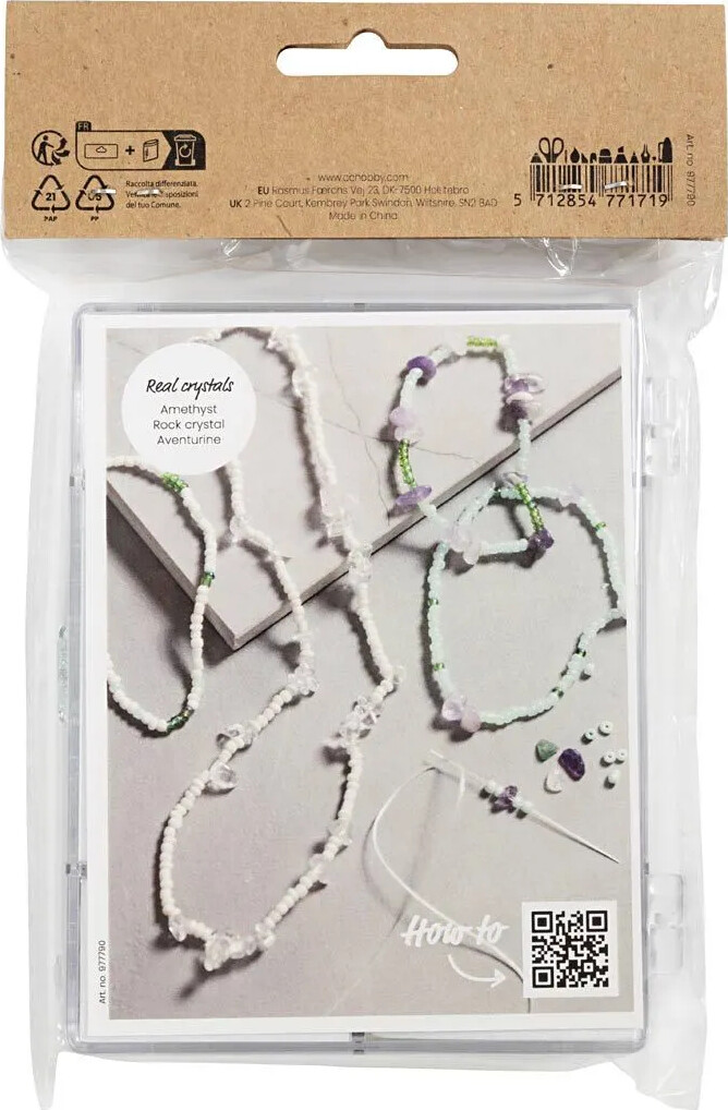 Diy Mix Smykker - Krystaller - Str 2 6-10 Mm - Hulstr 0 8-1 2 Mm