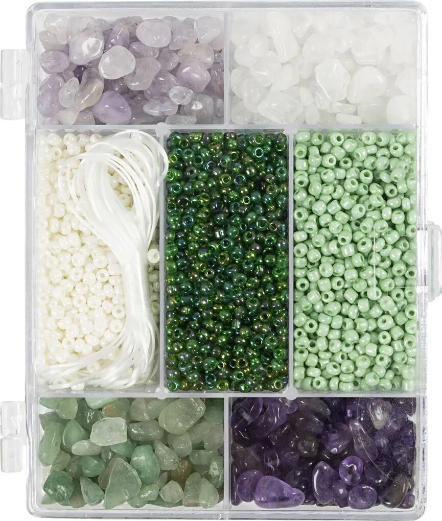 Diy Mix Smykker - Krystaller - Str 2 6-10 Mm - Hulstr 0 8-1 2 Mm