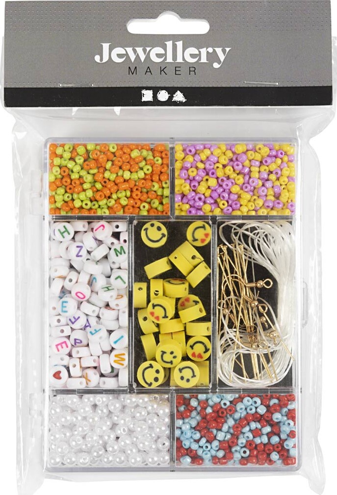 Diy Mix Smykker - Regnbuemix - Regnbuefarver