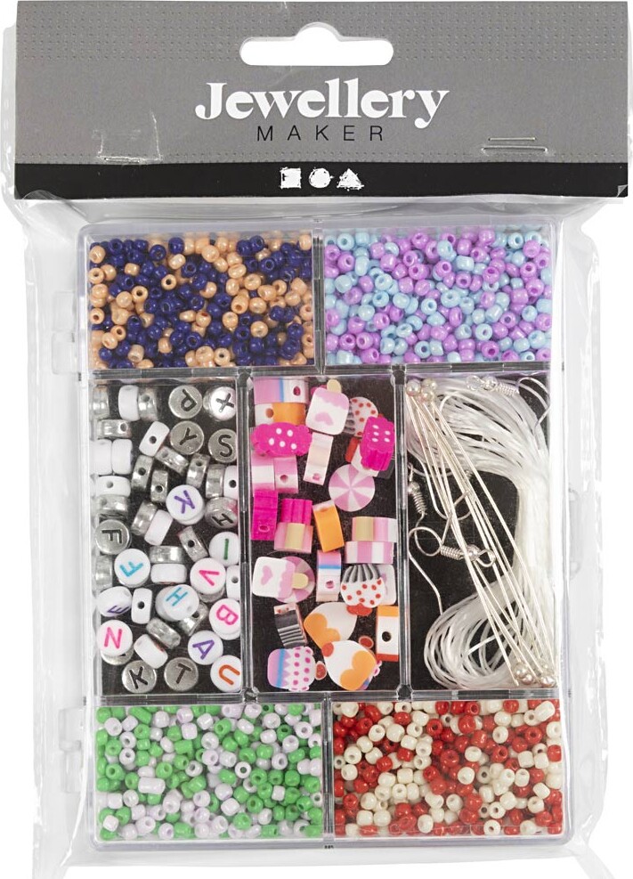 Diy Mix Smykker - Slikmix - Pastelfarver