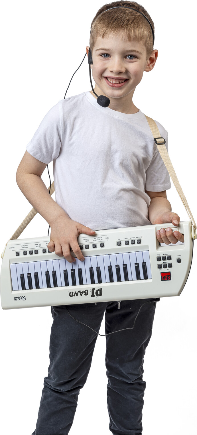 Dj Band - 37-Keys Digital Keyboard Til Børn - Vn 71142