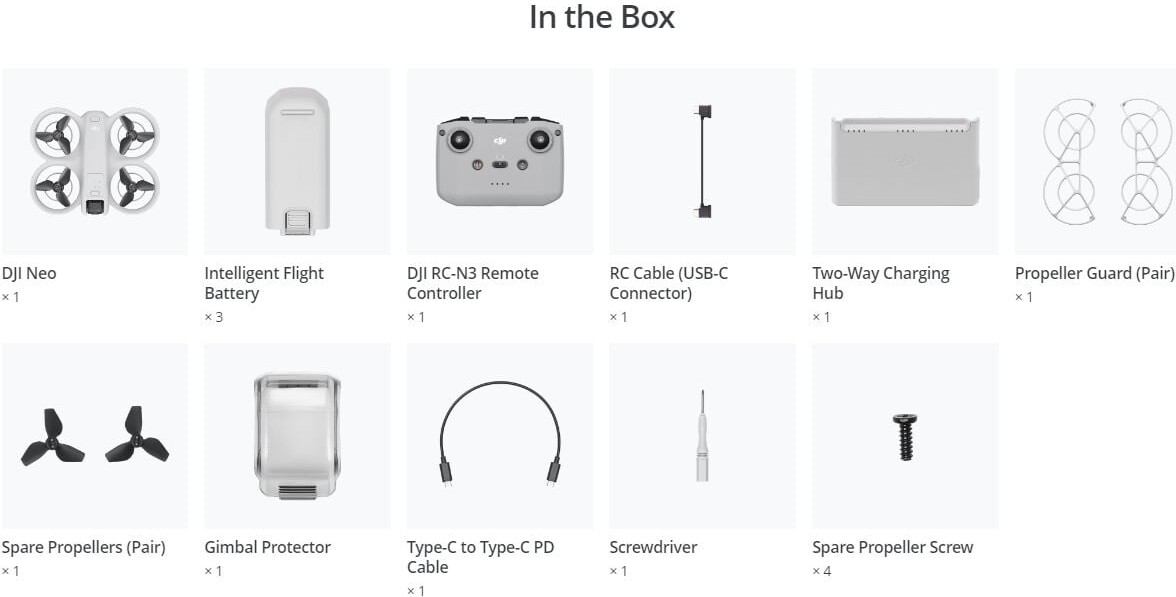 Dji - Neo Fly More Combo - Drone