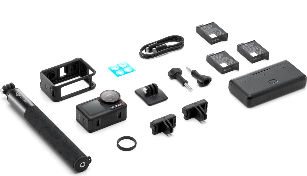 Dji - Osmo Action 5 Pro Adventure Combo - Action Camera