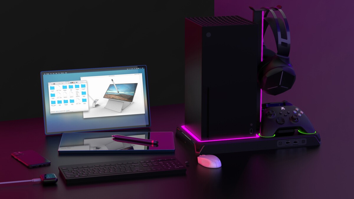 Dlx Led Multifunctional Charging Stand - Xbox