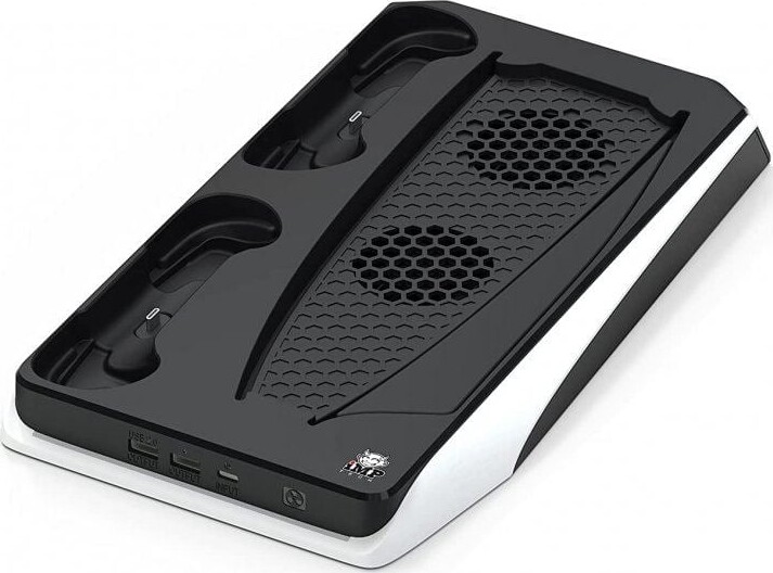Dlx 2-I-1 Ps5 Dualsense Ladestation Og Køler